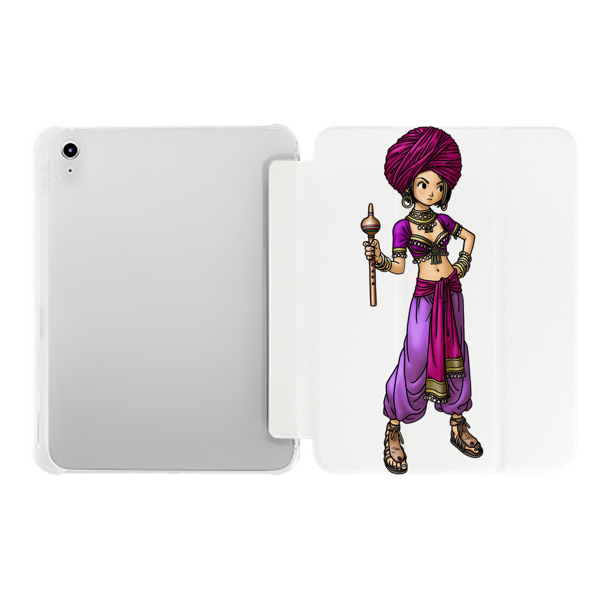 （画像用） ドラゴンクエスト Doragon Kuesuto Dragon Quest IPad ケース ペン収納付き 三つ折りスタンド PUレザー×シリコン 対応機種9.5/10.5/10.9インチ